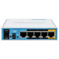 Roteador Mikrotik RB951UI-2ND Poe / 64MB de Ram / 650MHZ / L4