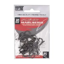 Marine Anzuelo Super Maruseigo 20 Black Nickel c/25PC