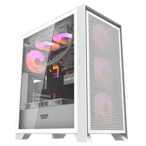 Gabinete Aigo Darkflash DRX70 Mesh White 4FAN Argb