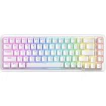 Teclado Gamer Mecânico Redragon Nova K709 65% RGB USB-C Switch Dragon Chant Linear - White (Inglês)