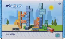 Cubos Magnéticos de Construção Magnetic Building Cubes Chuang Huang - CH1431 (58 Pçs)