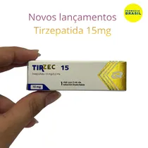 Tirzec Tirzepatida 15MG MD. /0,5ML 1 Ampola 2ML para 4 Aplicações Super Oferta
