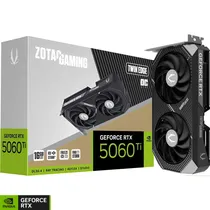 Placa de Vídeo Zotac Gaming Geforce RTX 5060 Twin Edge Oc Edition 16 GB GDDR7 - Preto (ZT-B50620H-10M)