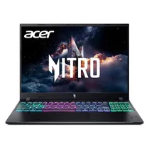 Notebook Gamer Acer Nitro V 16 Core 7 240H 16GB Ram 512GB SSD RTX5060 8GB 16" Wuxga 165HZ Windows 11 – Preto (ANV16-I31-70WA)