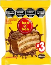 Alfajor Arcor Bon O Bon Triplo - 60G