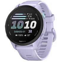 Smartwatch Garmin Forerunner 70 Garmin FR 70 010-04307-03 de 42.6MM / Amoled 1.2 / 512MB / GPS / Bluetooth / Ant+ / 5 Atm - Cool Lavender
