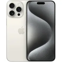Apple iPhone 15 Pro Max LL/A Cpo 256GB 6.7" 48+12+12/12MP Ios - White Titânio (Caixa Feia)