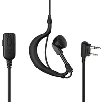 Fone de Ouvido - para Walkie Talkie Baofeng - 2 Pinos - Preto