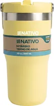 Termo Nativo Mitareko p/ Agua - 590ML - Amarillo