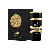 Caixa/Amasada Lattafa Asad Black M 100ML Edp
