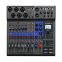 Mixer de Áudio Zoom Livetrak L8