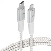 Cabo Spigen USB-C Lightning PB2101 White 1.2M ACA04193