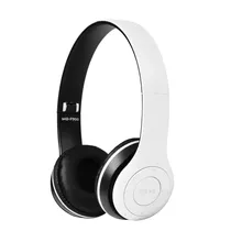 Fone de Ouvido Sem Fio Mox MO-F900 com Bluetooth - Branco/Preto