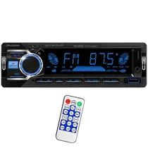 Toca Radio Automotivo Roadstar RS-2950 / 4 de 60W / Bluetooth / USB / MP3 - Preto