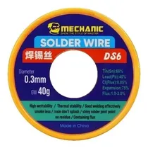 Hilo Estanho DS6 (0.3MM) 40G Mechanic