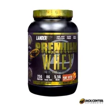 Whey Premium Whey 2LB 900G Peanut Butter Landerfit