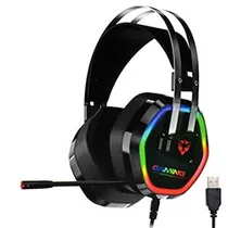 Headset Gamer Satellite AE-305 RGB / com Fio - Preto