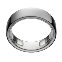 Oura Ring 5 Silver SIZE-8