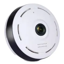 Câmara de Segurança IP V380 MD-360 Teto Wi-Fi Branca