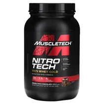 Muscletech Nitro Tech 100% Whey Gold 907G - Double Rich Chocolate