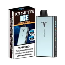 Pod Descartável Ignite V400 Ice Grape Peach