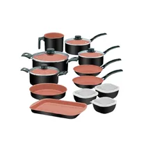 Juego de Ollas Tramontina 27899/496 12PCS Negro 345461*