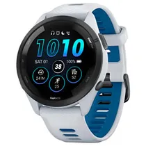 Relógio Smartwatch Garmin Forerunner 265 Amoled - Branco (010-02810-01)