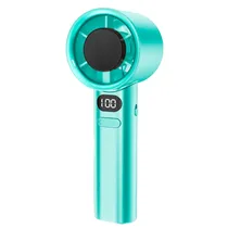 Mini Ventilador Portátil Hengda YQ10519 / 120 Niveis / Recarregavel - Verde