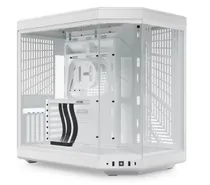 Gabinete Gamer, Aquario, Hyte Y70 CS-HYTE-Y70-WW, Mid Tower, e-ATX, Frontal e Lateral Vidro Temperado, Sem Fans, Branco/White