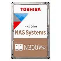 HD Toshiba N300 Pro Nas 12TB 3.5" SATA 3 200RPM - HDWG51CXZSTB