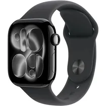 Apple Watch Series 11 42MM GPS MEQU4LW/A Aluminum Jet Black/Sport Band Jet Black M/L8 (50369)