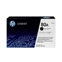 Toner HP 80A...