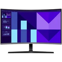 Monitor Gamer Curvo Samsung Essential S3 S32D396GANXZA de 32" Full HD 16:9 100HZ 4 MS GTR com HDMI/D-Sub