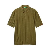 Camiseta Polo Benetton 115GK301G 14K Masculino