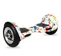 Hoverboard Hye HY-SC10 10” 36V LED Bluetooth - White Graffite