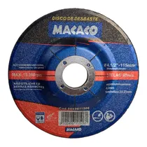 Disco de Desbaste para Metal Macaco 0040611506 – 115MM