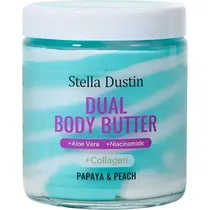 Stella Dustin Crema Dual Body Butter Papaya & Peach 180ML