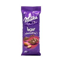 Milka Chocolate Leger Almendras 110G