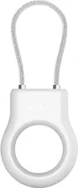 Suporte de Segurança Belkin para Apple Airtag com Cabo Metálico MSC009BTWH White