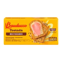 Torradas Bauducco Multigrãos Pacote 142G