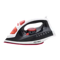 Ferro de Passar A Vapor Interbras F20BR / 1200W / 270ML / 110V - Branco/ Preto
