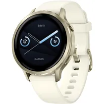 Relogio GPS Garmin Venu 4 41MM - Gold/Bone (010-03013-00)