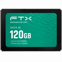 SSD FTX 120GB 2,5" SATA III 500MB/s Leitura 420MB/s Gravação – 138563