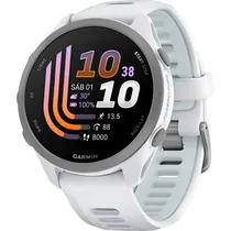 Relógio Smartwatch Garmin Forerunner 170 Music 43 MM - Whitestone/Cloud Blue (010-03920-11)