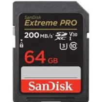 Memoria Sandisk SD 64GB Sandisk Ext PR0 200-90U3