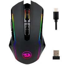 Mouse Gamer Redragon M910-KS Ranger Lite Wireless / RGB - Preto