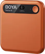 Gravador de Voz Boya Notra Ai Magnetico 64GB - Cosmic Orange