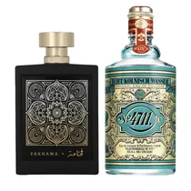 Kit Perfume Unissex Assala Prime Fakhama + Colônia 4711 100ML
