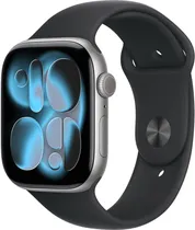 Apple Watch S11 (GPS) Caixa Alumínio Space Gray 46MM Sport Band Black M/L MEV44LW A3333