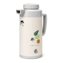 Garrafa Térmica 1,0 Litro com Estampa de Folhas